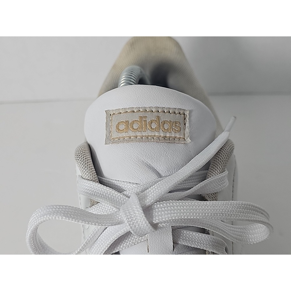 adidas Women's Advantage Sneaker 9.5‎ White Copper Metallic - Picture 11 of 16